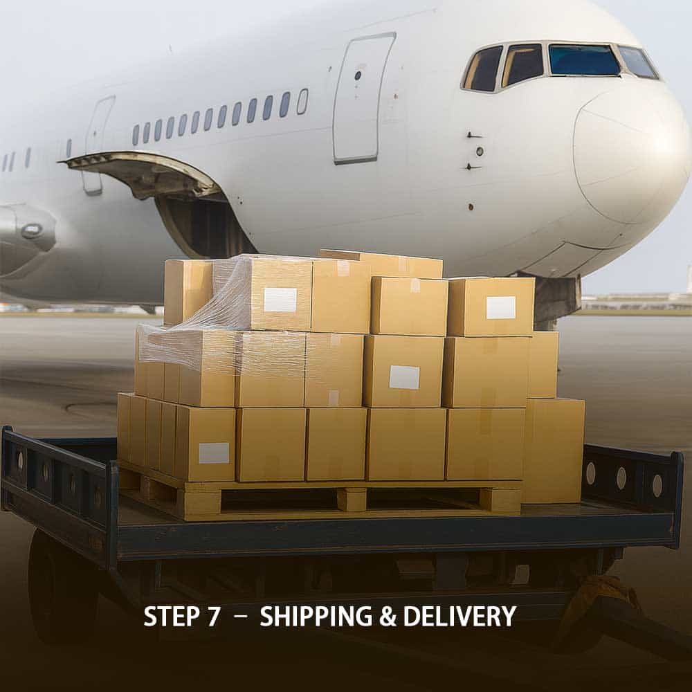 Step 7–Shipping Delivery